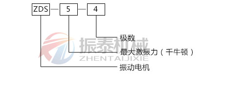 ZDS振動電機(jī)型號說明